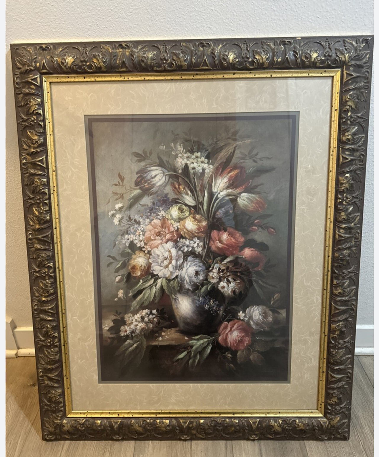 Framed Floral Still Life Art Print