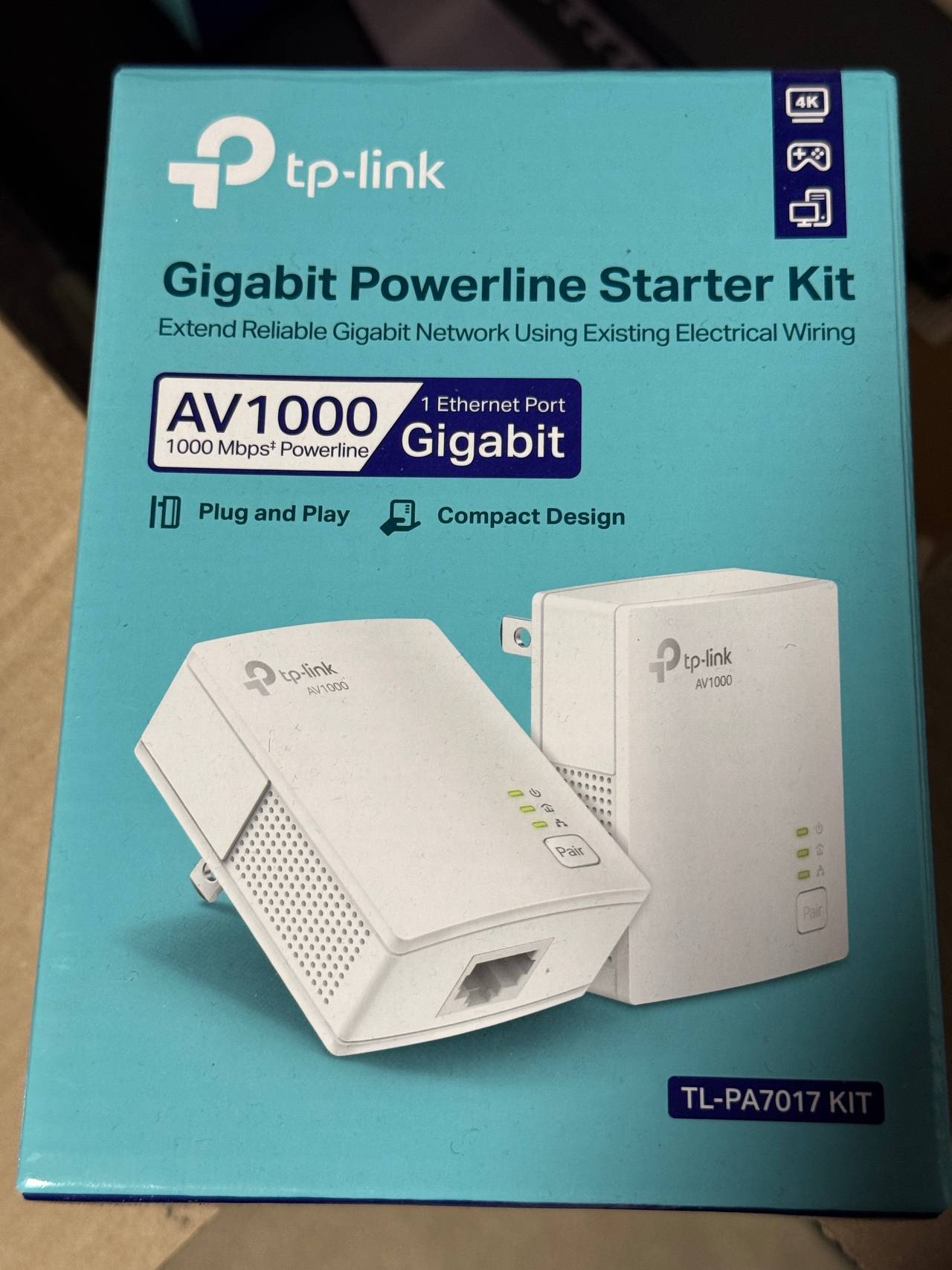 TP-Link Gigabit Powerline Starter Kit