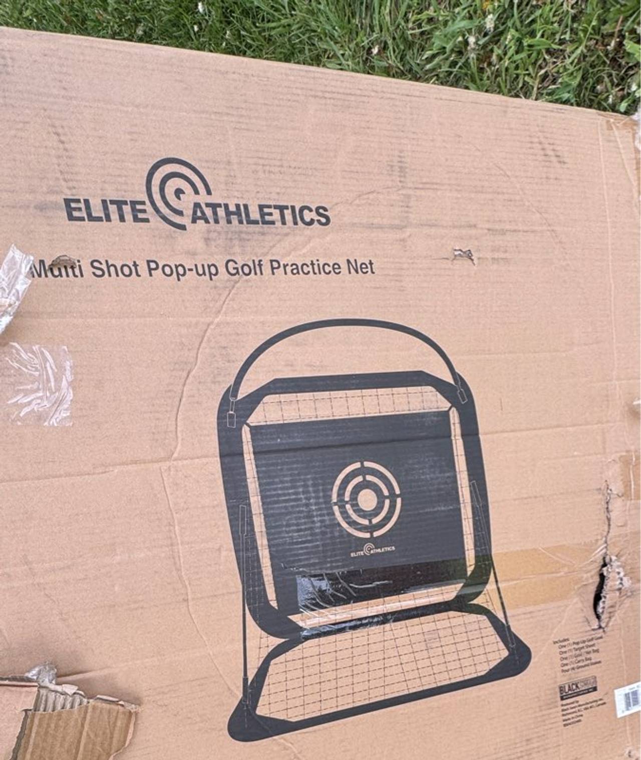 Elite Athletics Multi Shot Pop-up Golf Practice Net