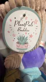Plant pals buddies flower pot red pedals plant stuffed animal gift new - Image 2