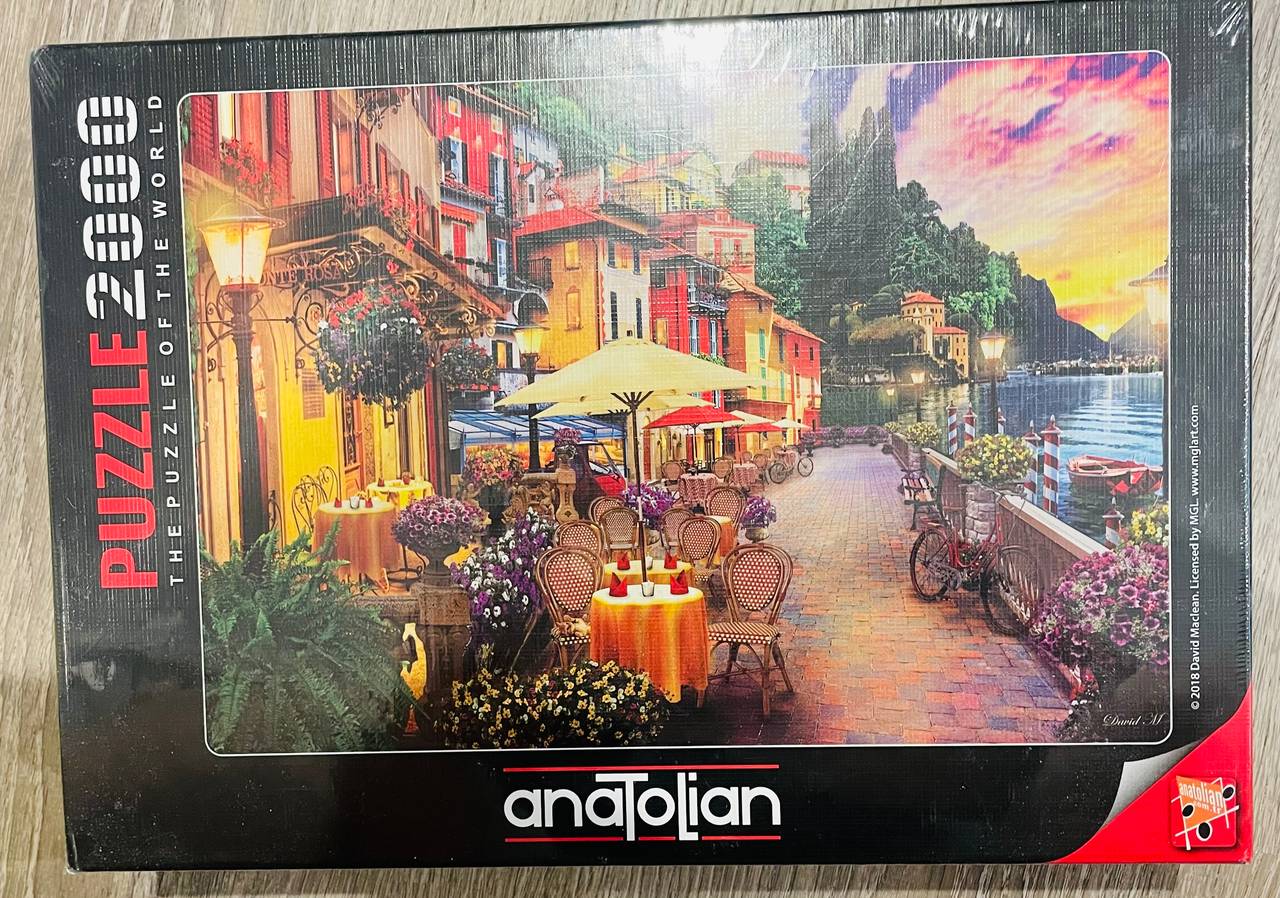 Anatolian Lakeside Cafe 2000 Piece Jigsaw Puzzle