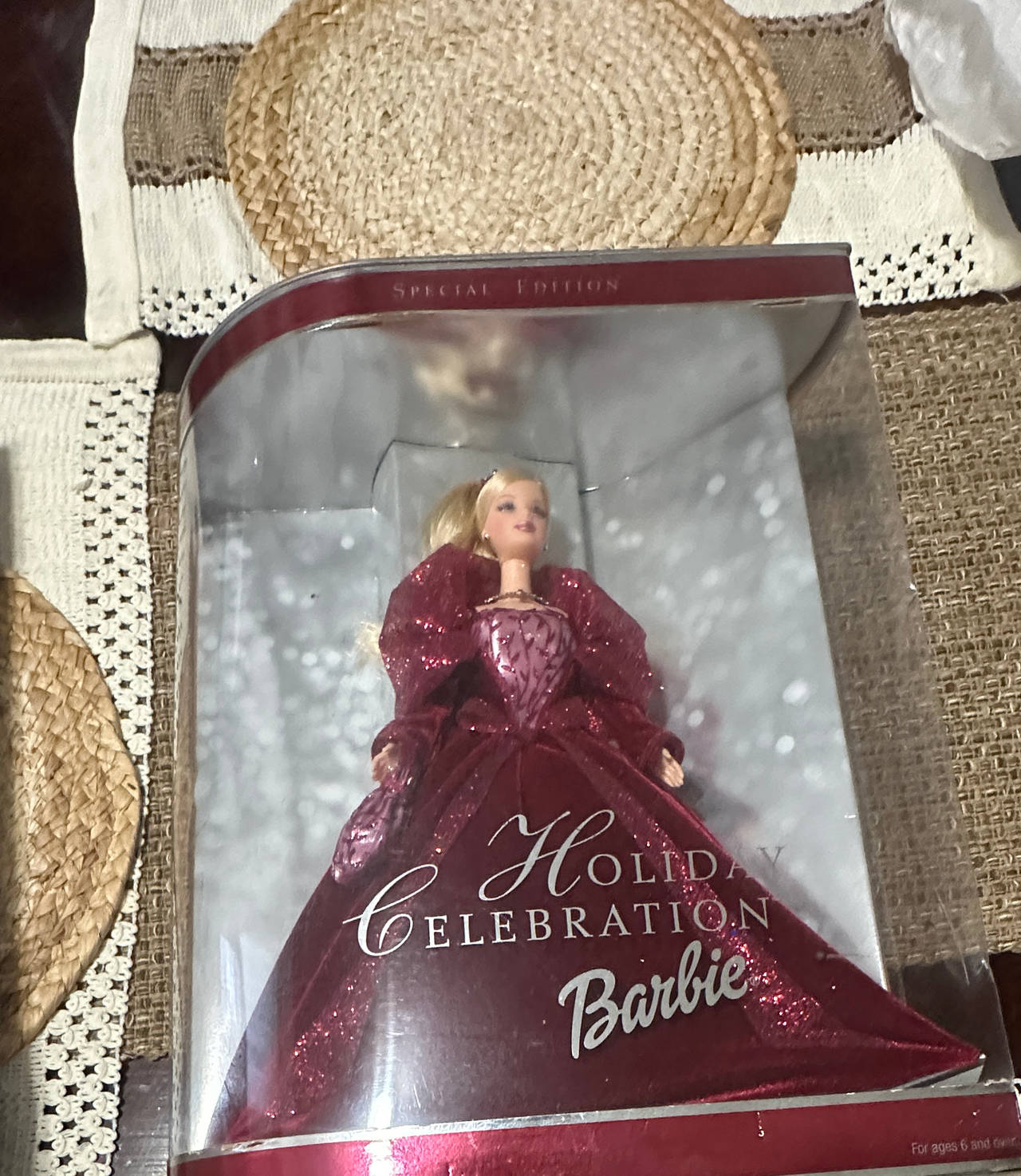 2002 Holiday Celebration Barbie Doll