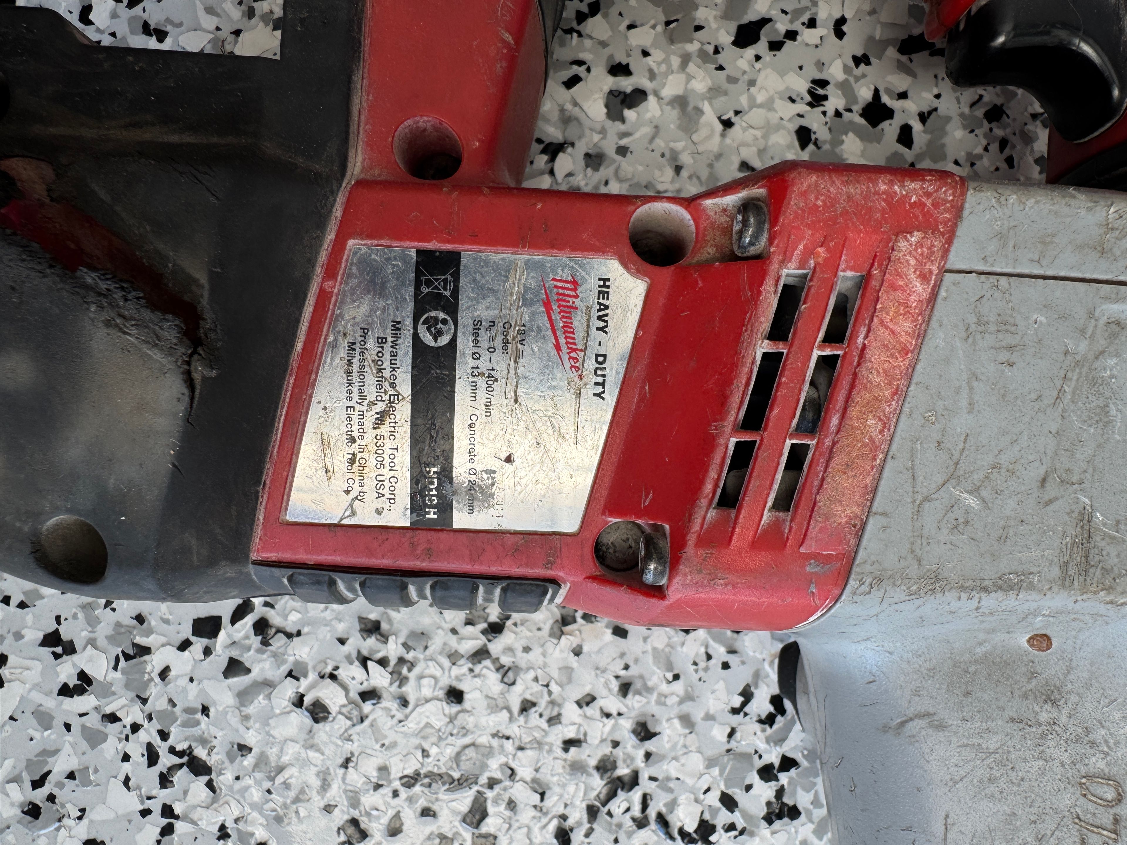 Milwaukee Rotary Hammer Drill HD18H - Image 2