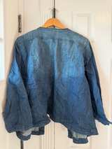 Joan Rivers Denim Jacket with Bling 2X - Image 5