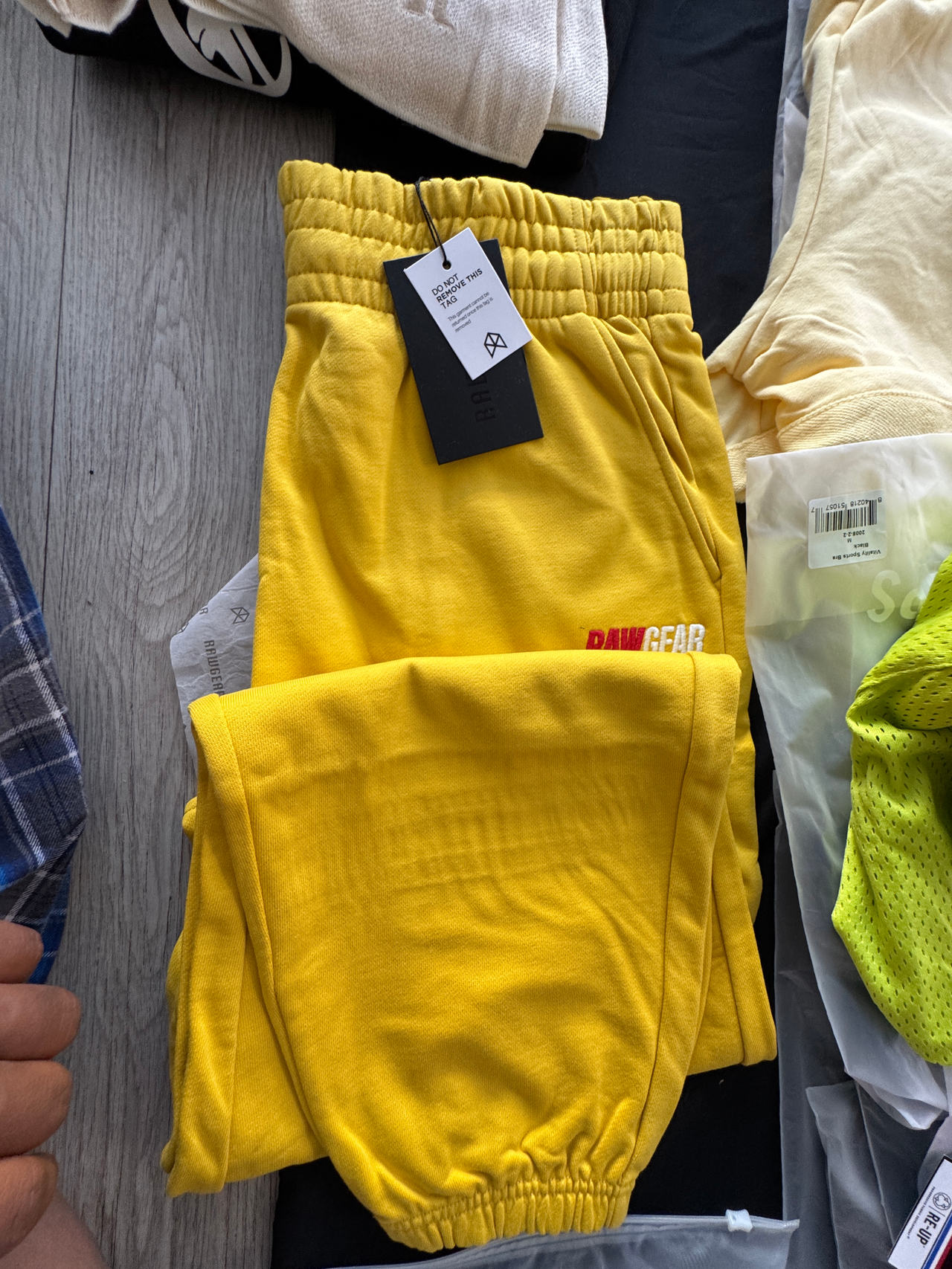 RawGear Yellow Sweatpants