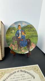 Knowles Gone With The Wind Bonnie & Rhett Collector Plate - Image 1