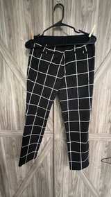 Vintage Candie's Audrey Windowpane Plaid Ankle Pants size 9 - Image 4