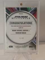 2020 Topps Star Wars Masterwork Mark Boone Junior Autograph /99 - Image 2