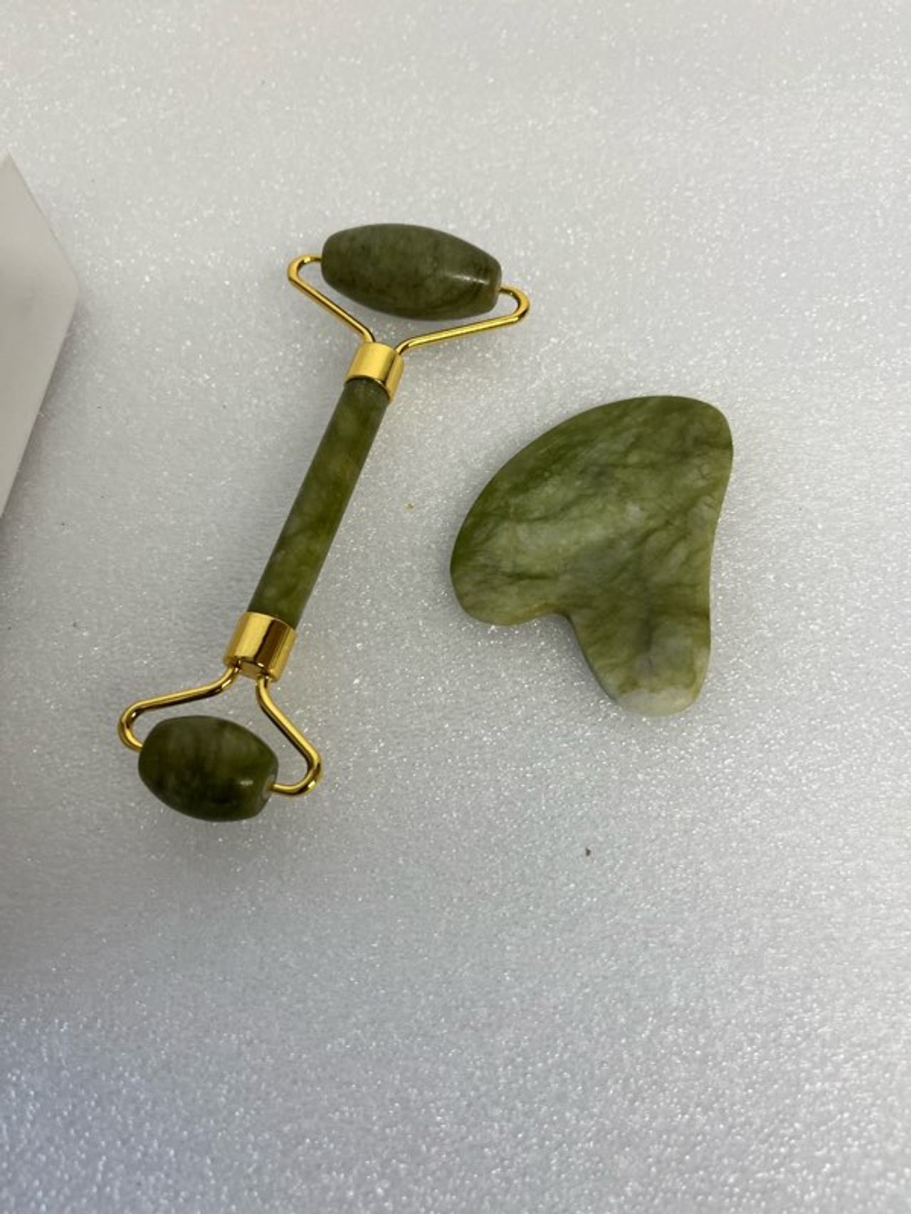 Jade Roller and Gua Sha Set