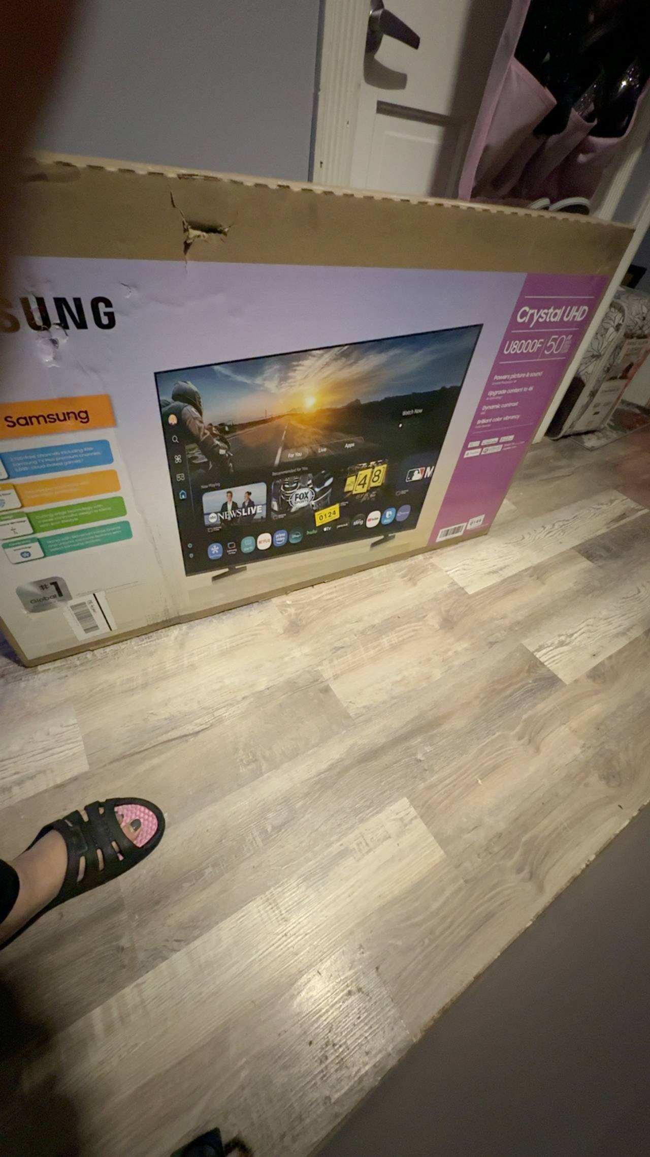 Samsung Crystal UHD 50 inch Smart TV
