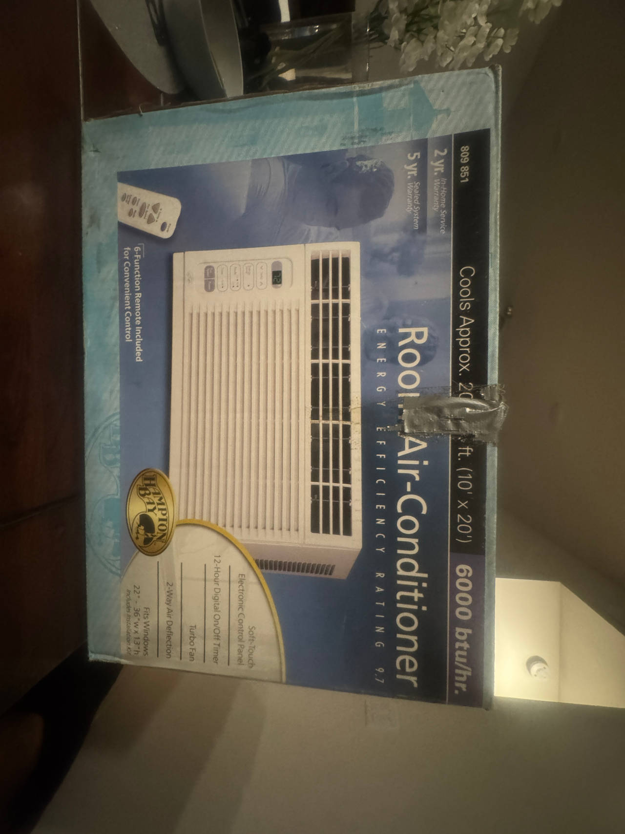 Hampton Bay 6000 BTU Window Air Conditioner