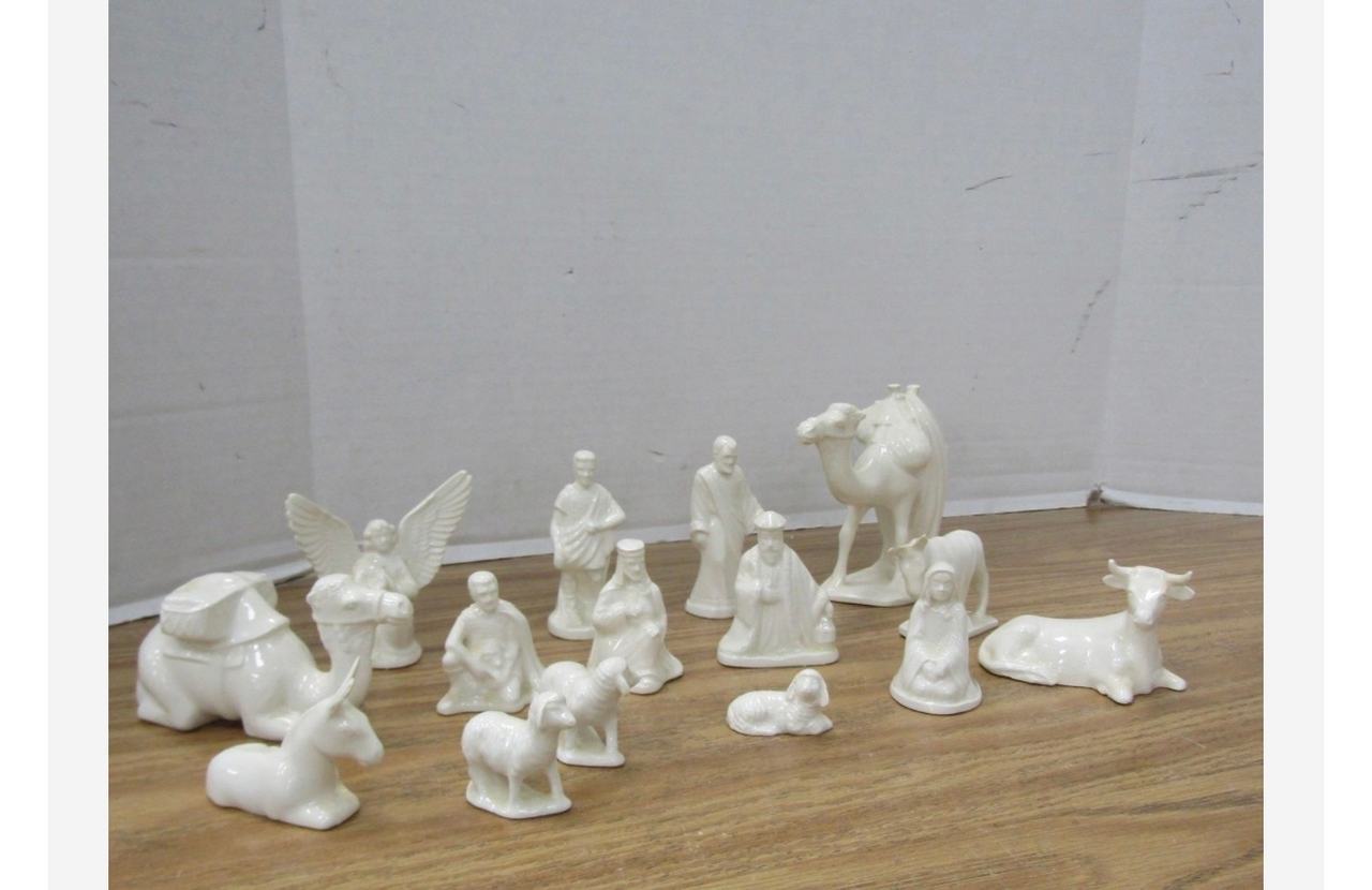 Lenox China Jewels 15-Piece Nativity Set