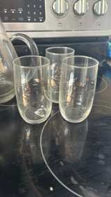 Vintage Silver 25th Anniversary Pitcher and Glass Set - Image 2