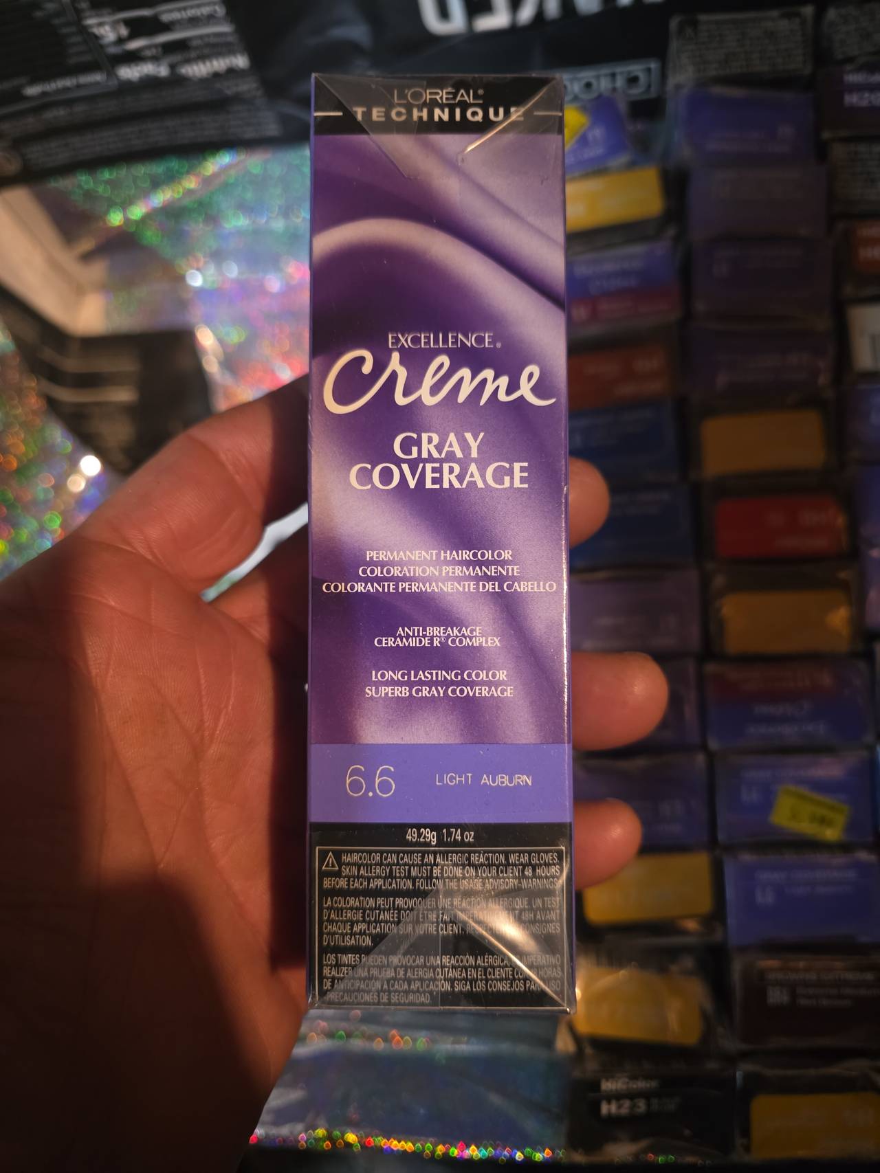 L'Oreal Excellence Creme 6.6 Light Auburn