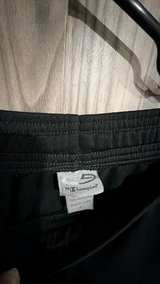 Large Black Champion Men's Athletic Shorts with Side Stripes - Image 2