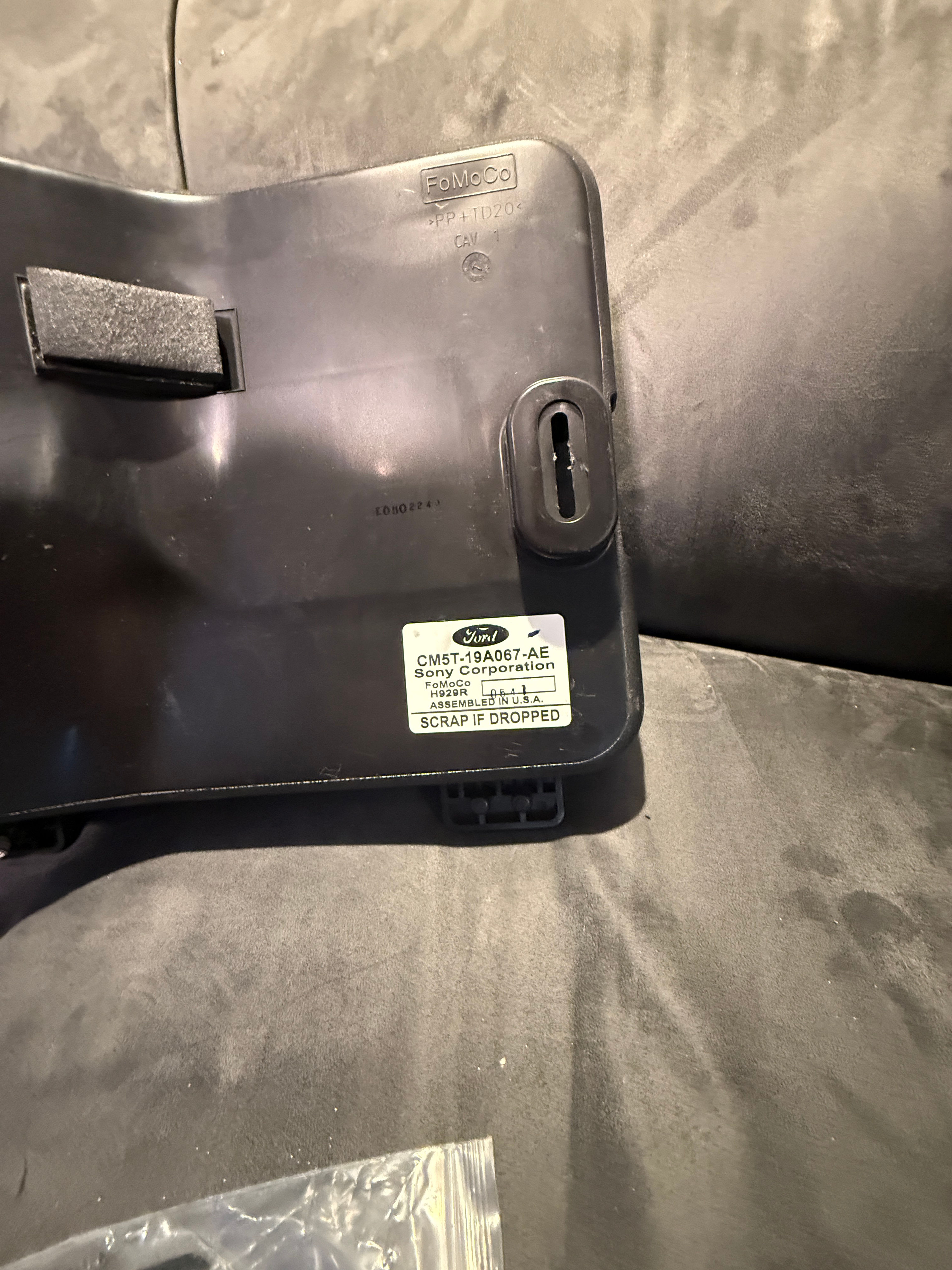 Ford focus Sony bass enclosure 
CM5T-19A067-AE