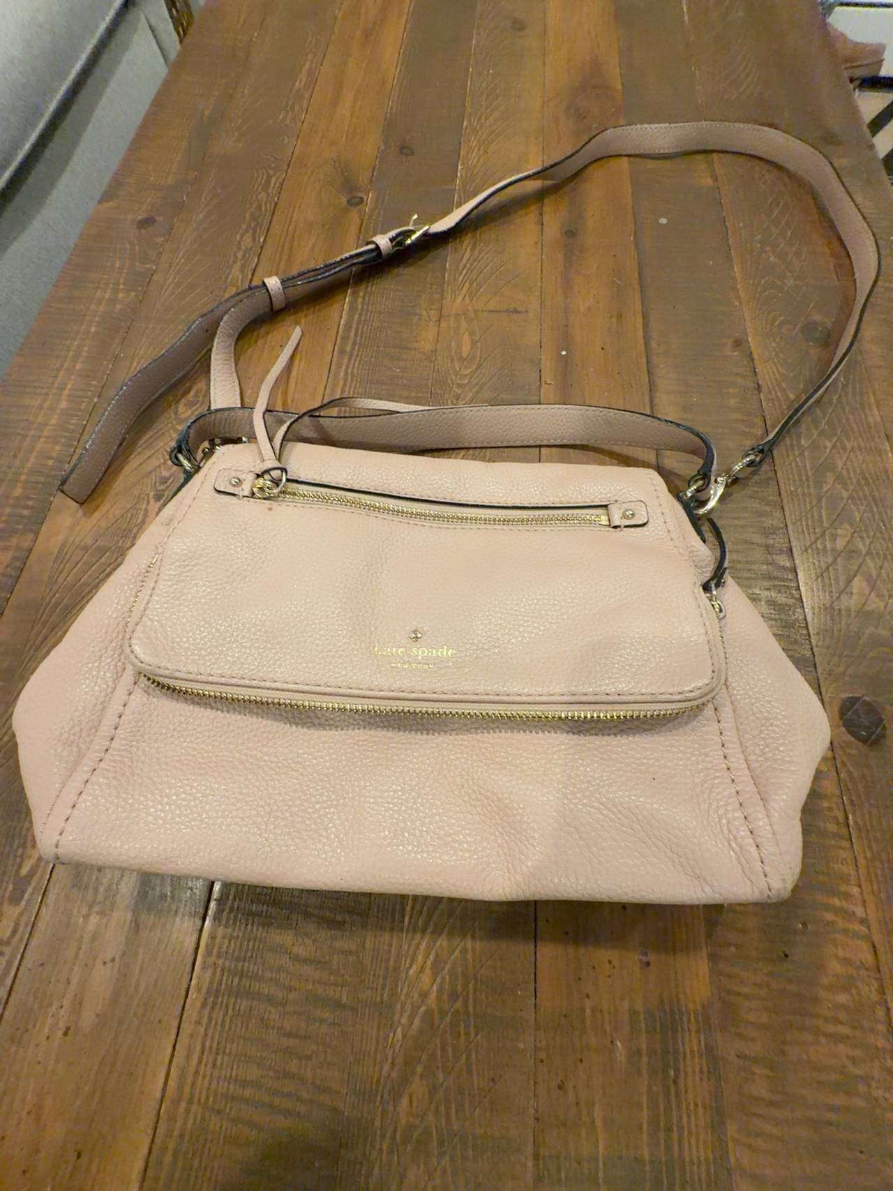 Kate Spade Cobble Hill Crossbody Handbag Beige
