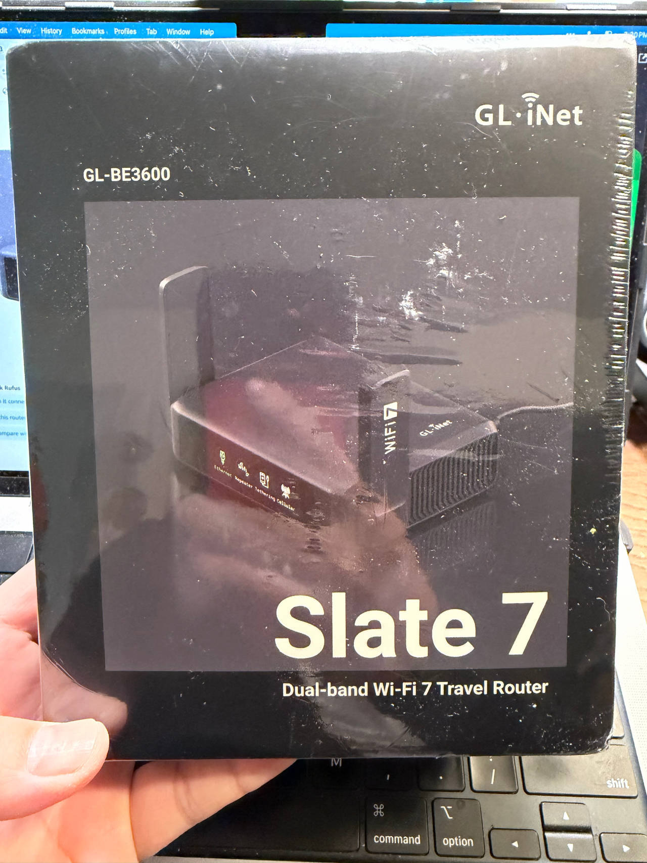 GL.iNet Slate 7 (GL-BE3600) Wi-Fi 7 Travel Router