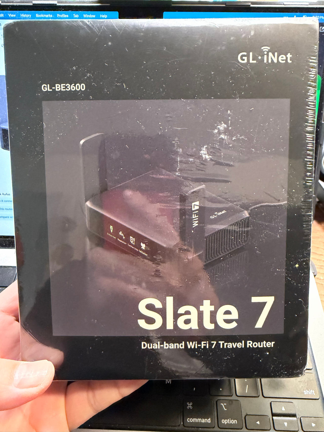 GL.iNet Slate 7 (GL-BE3600) Wi-Fi 7 Travel Router
