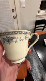 Minton Bellemeade Blue Floral Tea Cup - Image 3