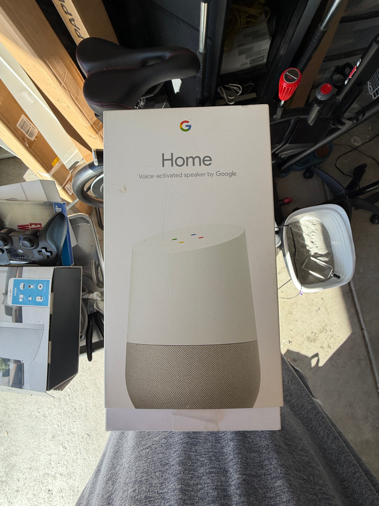 Google Home Voice-Activated Speaker