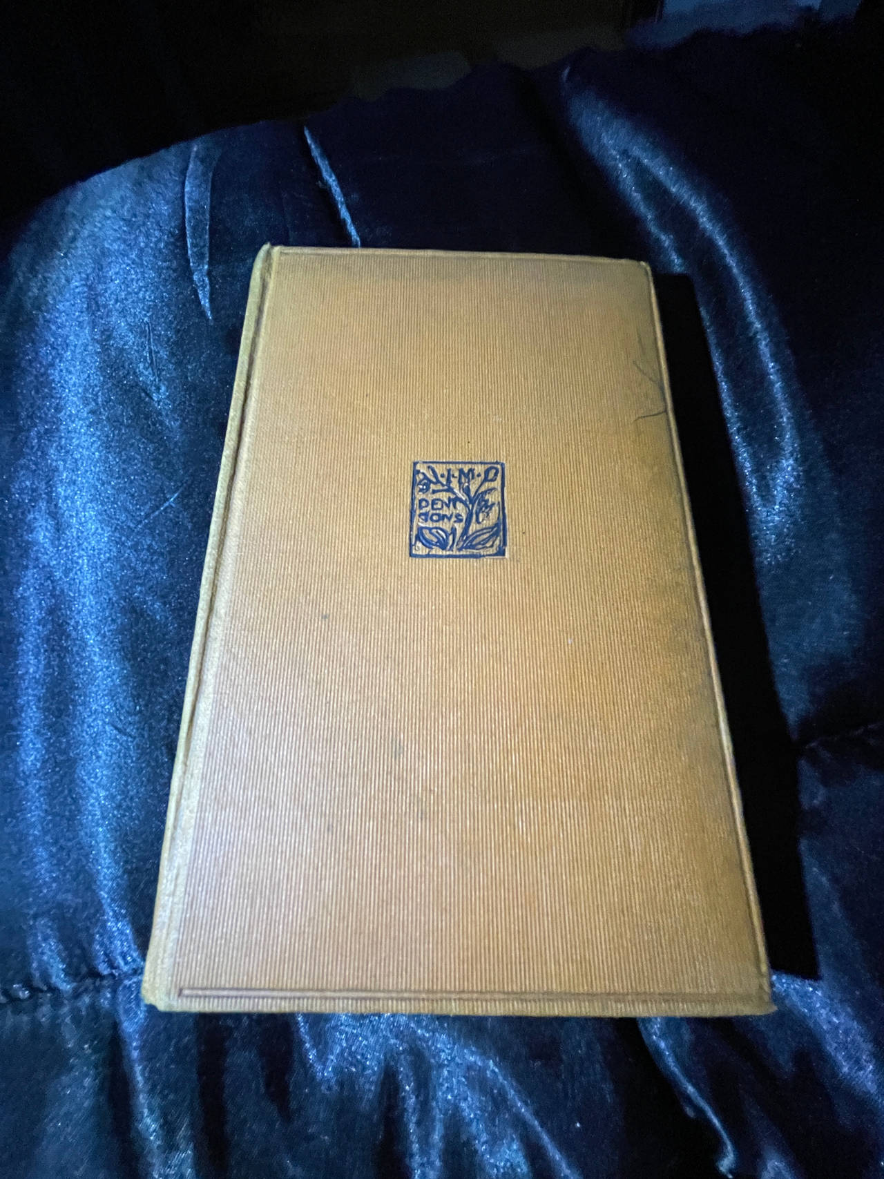 Everyman's Library Book J.M. Dent & Sons Edition