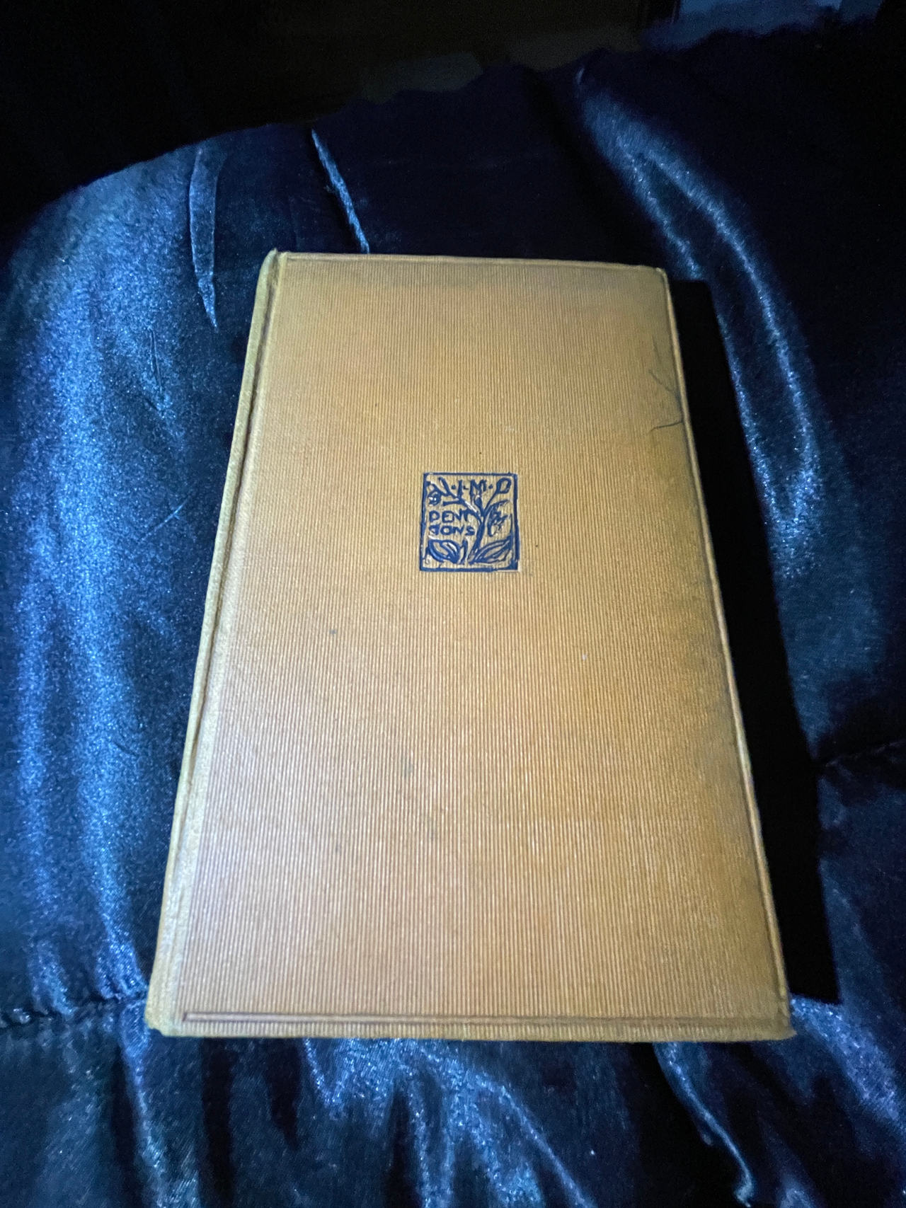 Everyman's Library Book J.M. Dent & Sons Edition