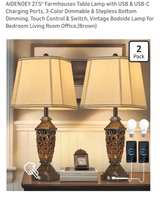 Aidenoey Table Lamp 2 Pack - Image 5