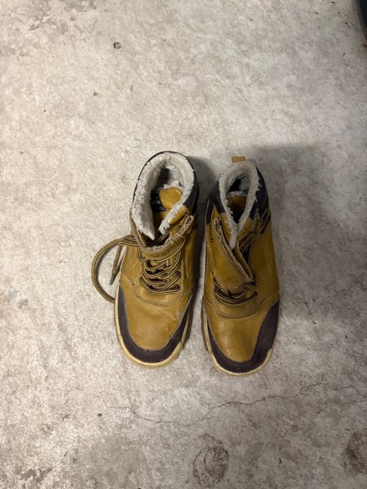 Shearling-Lined Winter Boots