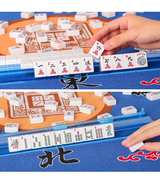 GUSTARIA American Mahjong, 166 Premium White Tiles, 4 All-in-One Colored Shelves - Image 5
