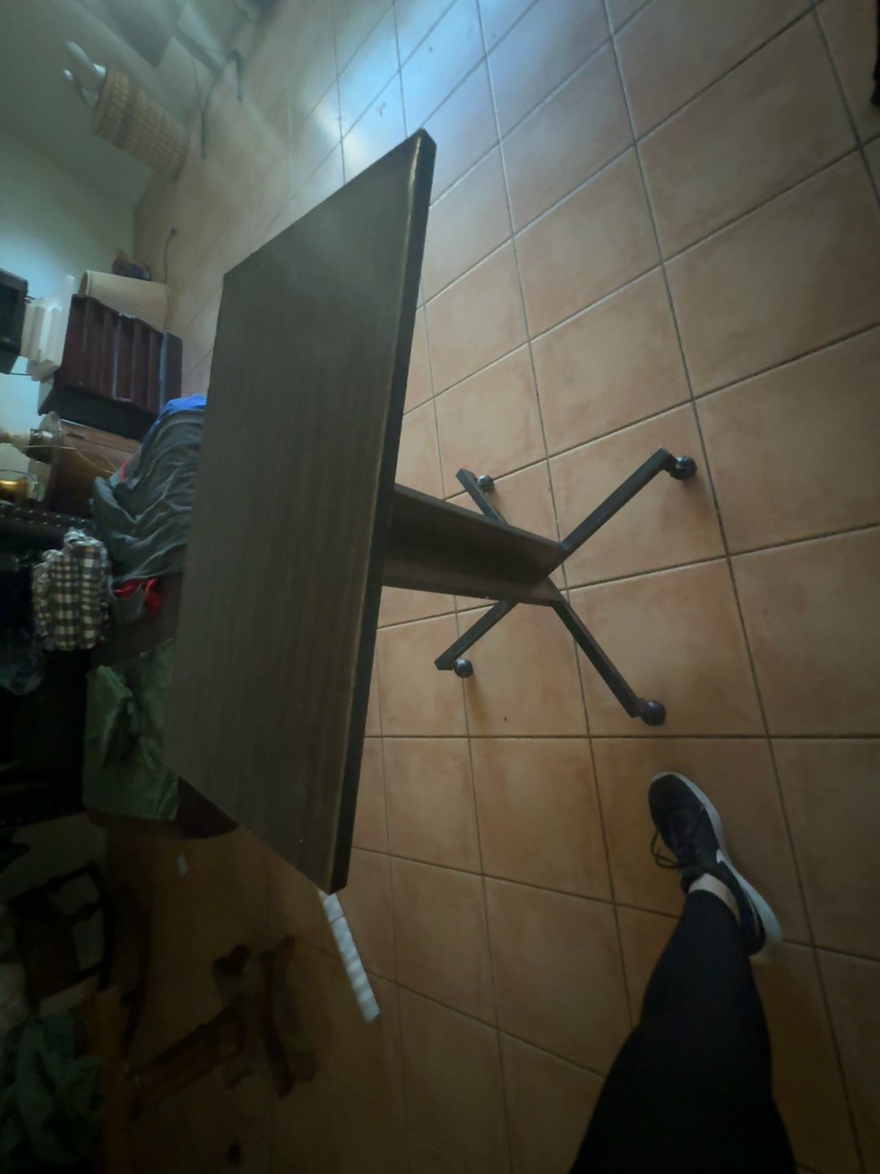 Metal Black Spider Table Base