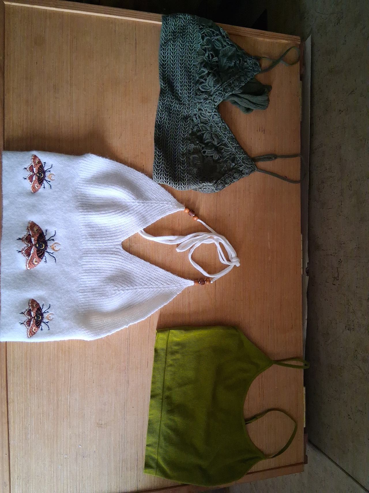 Boho Knit Crop Top Bundle