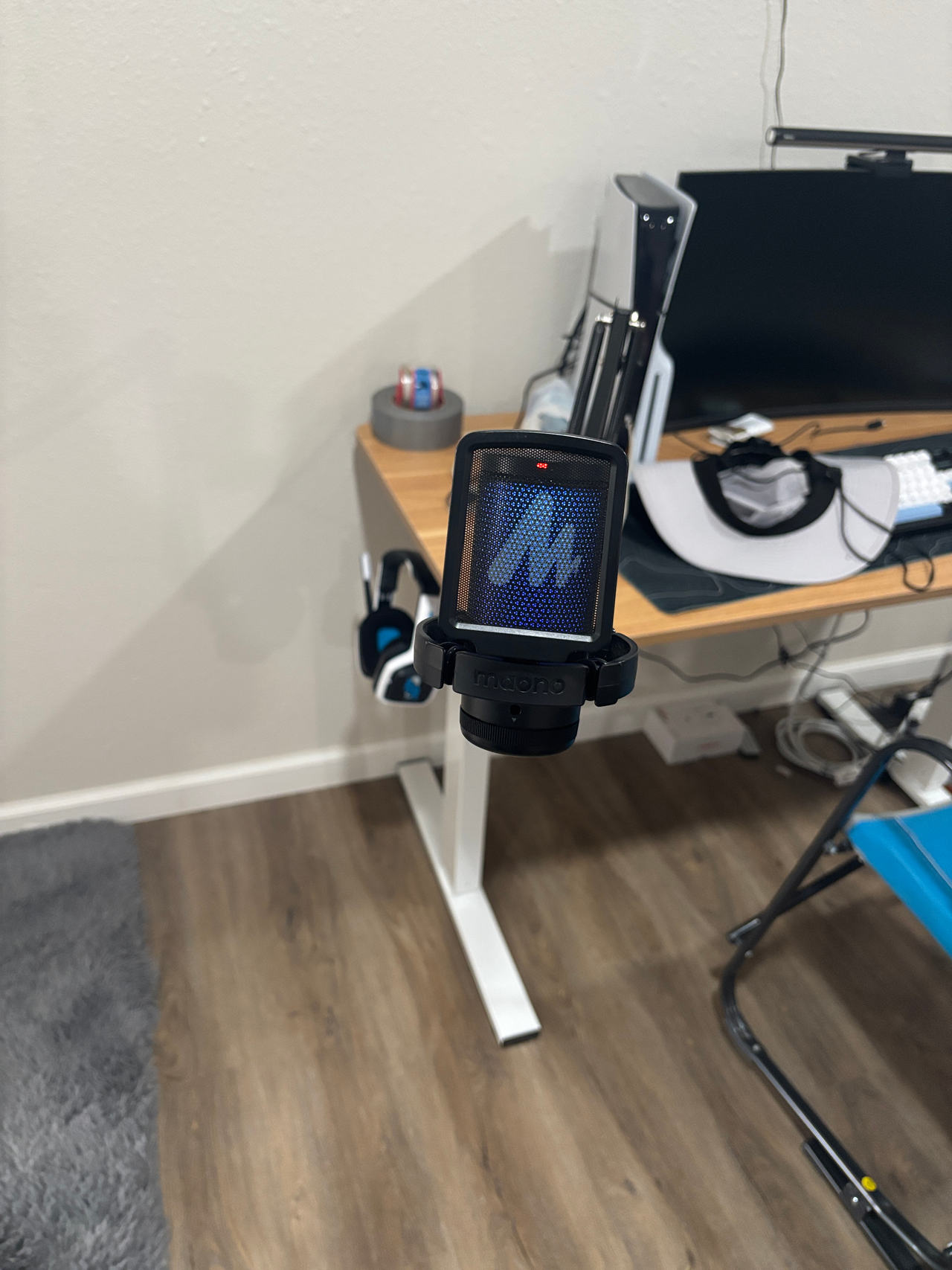 Maono DM30 RGB Programmable USB Condenser Microphone
