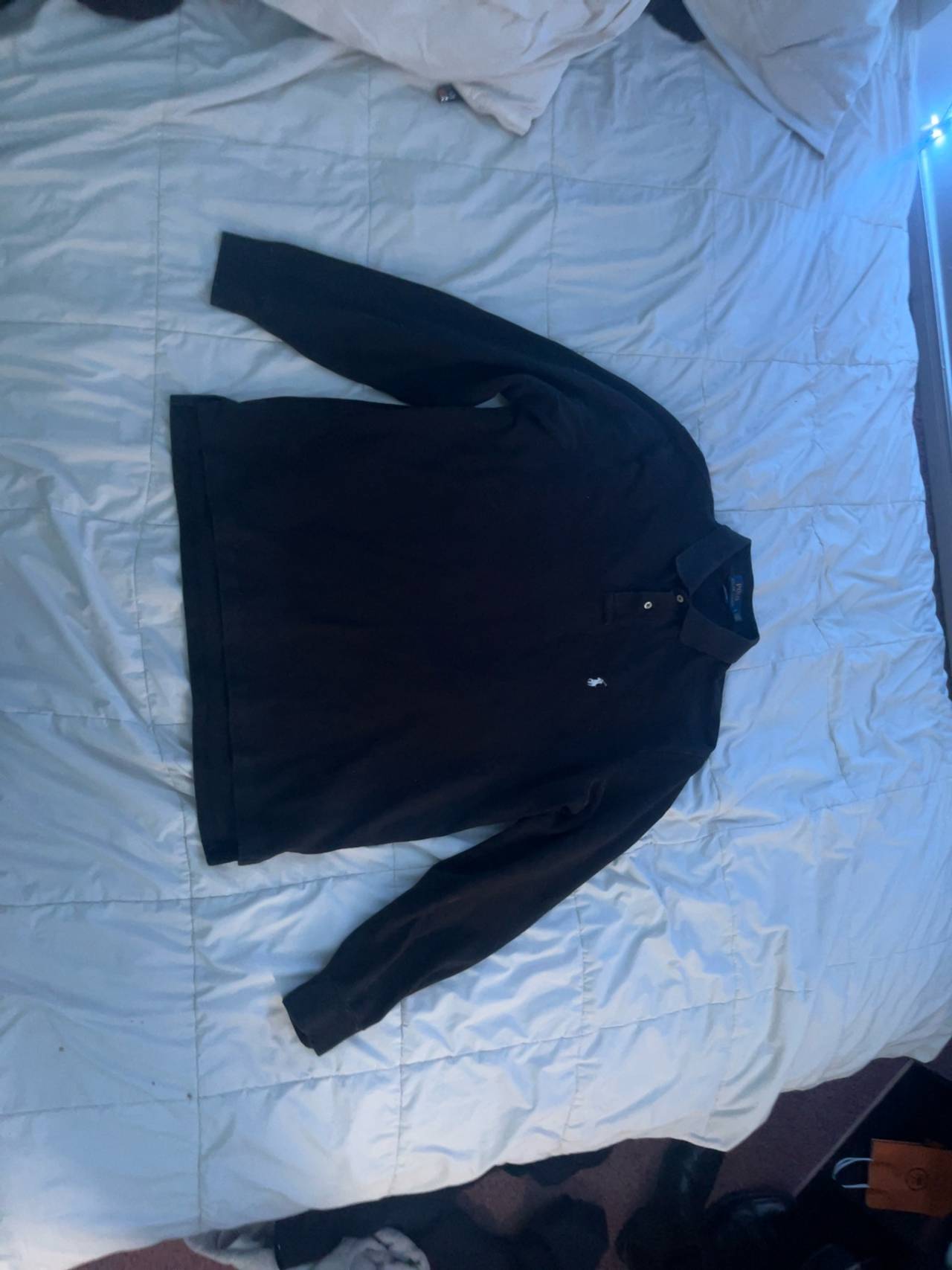 Hugo Boss Black Long Sleeve Polo Shirt