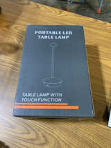 Portable LED Table Lamp with Touch Function - Image 1