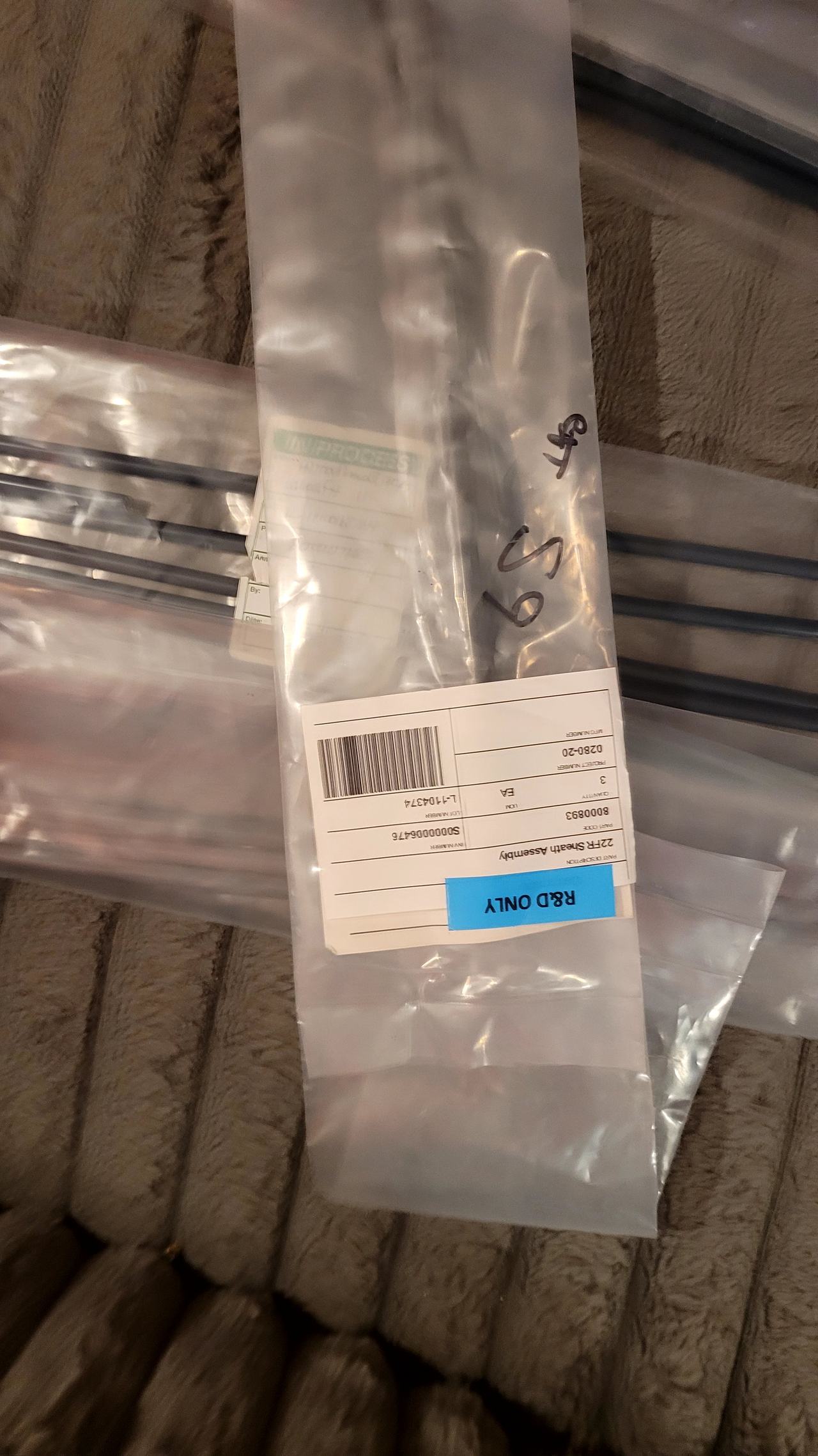 TaylorMade Stealth Blackout Iron Shafts R&D Only