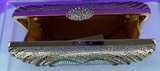 Rhinestone Heart Evening Clutch Bag - Image 2