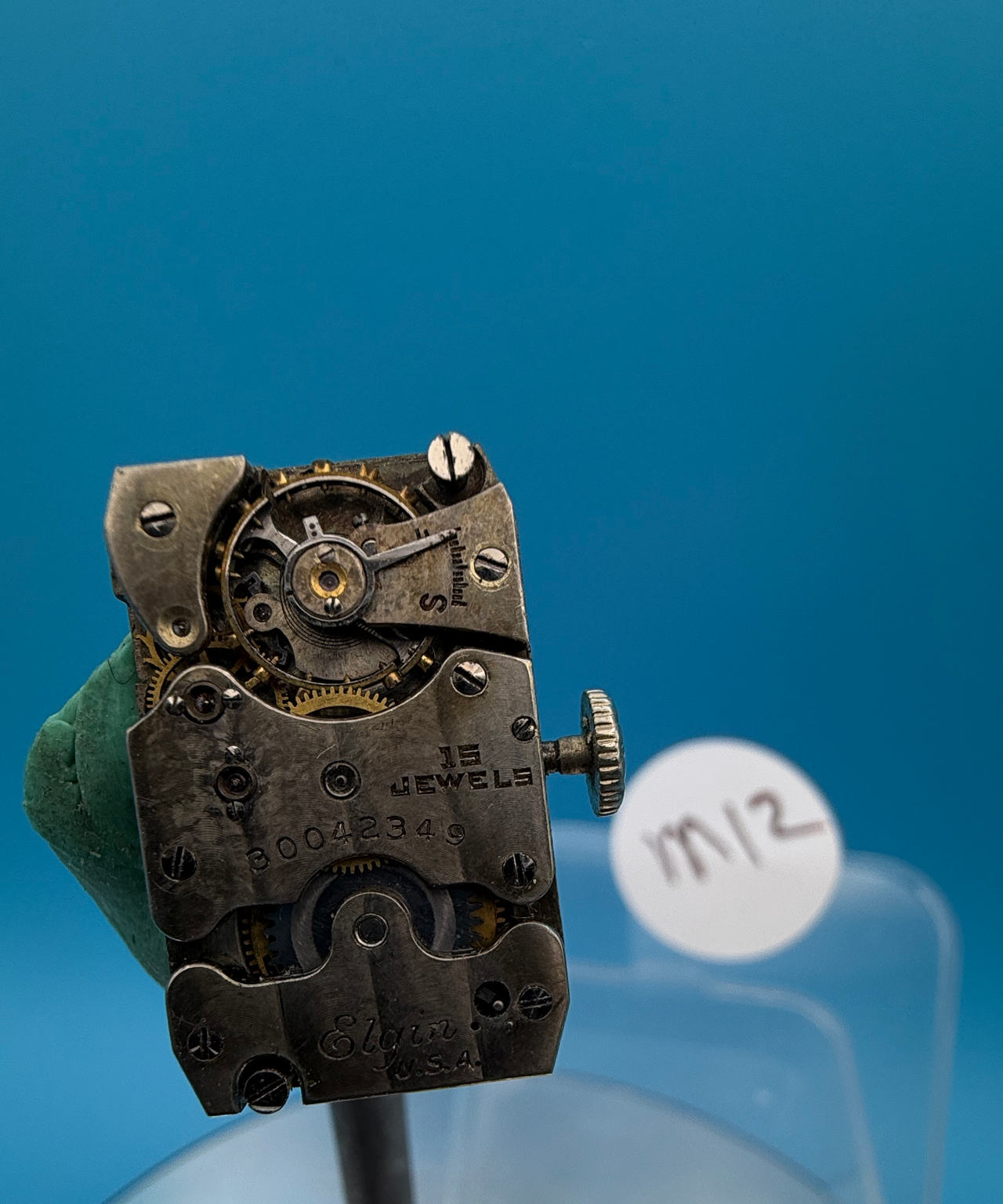 Vintage Elgin 15 Jewel Watch Movement