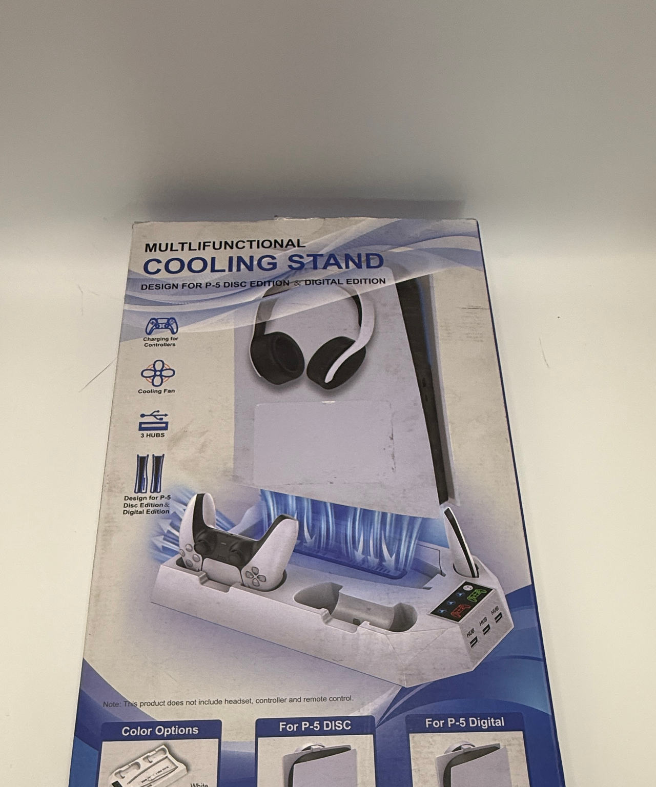 Multifunctional Cooling Stand for PS5