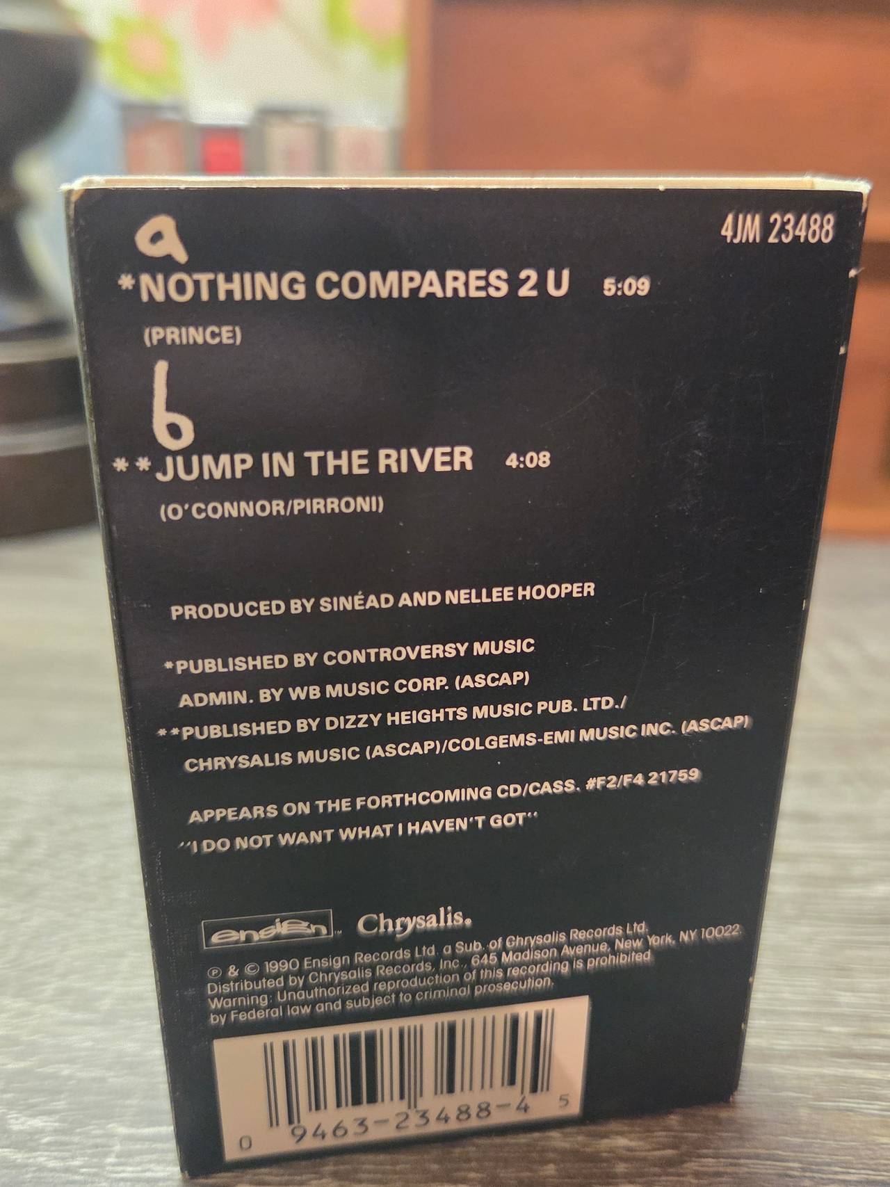 Sinead O'Connor - Nothing Compares 2 U Cassette Single