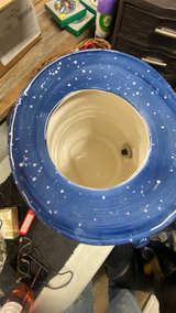 Ceramic Snowman Beverage Dispenser - Image 5