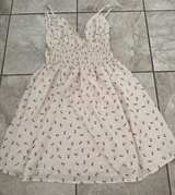 Princess Polly Floral Smocked Mini Dress Size 4 - Image 1
