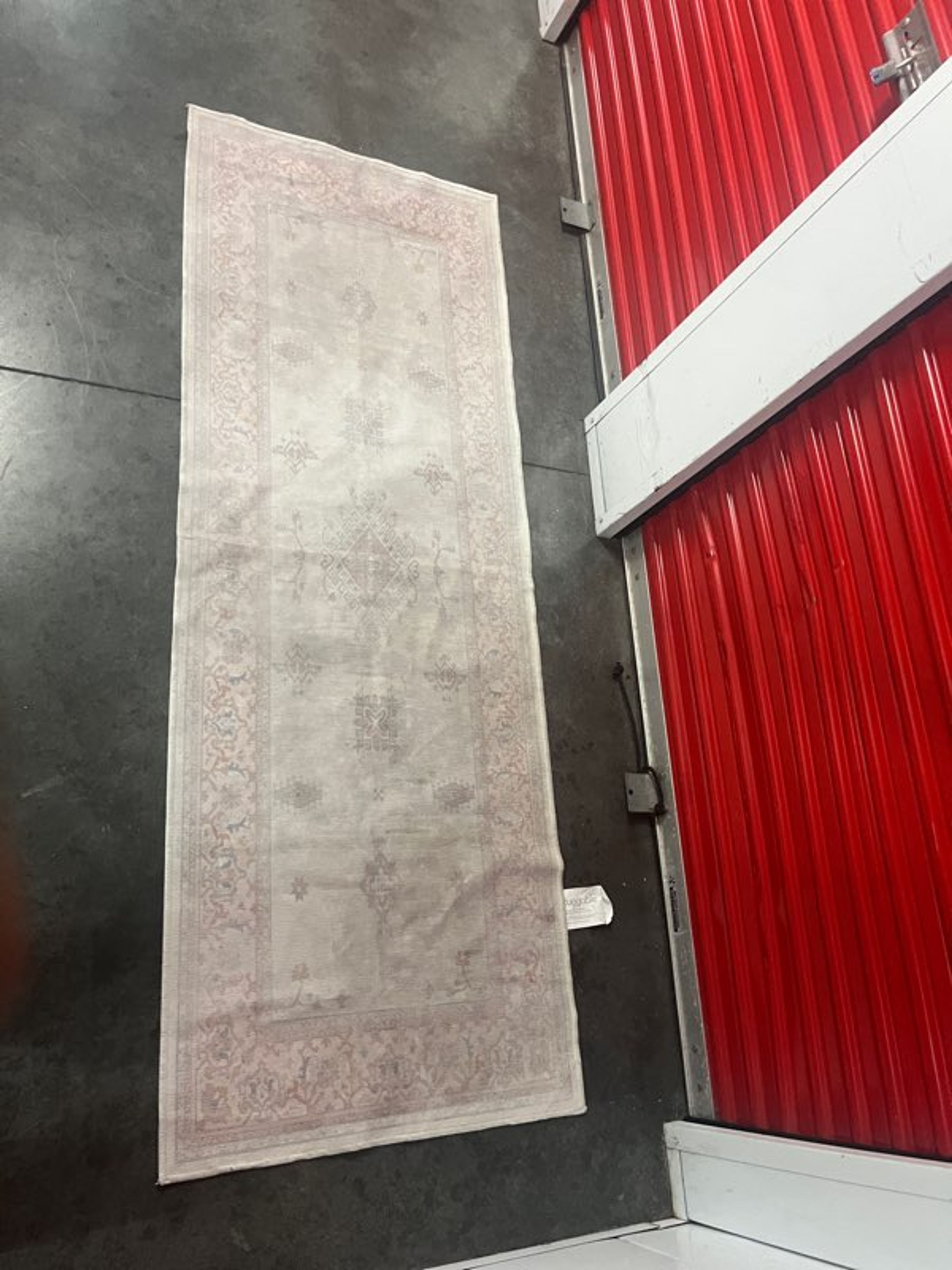 Ruggable Kamran Coral Rug Runner