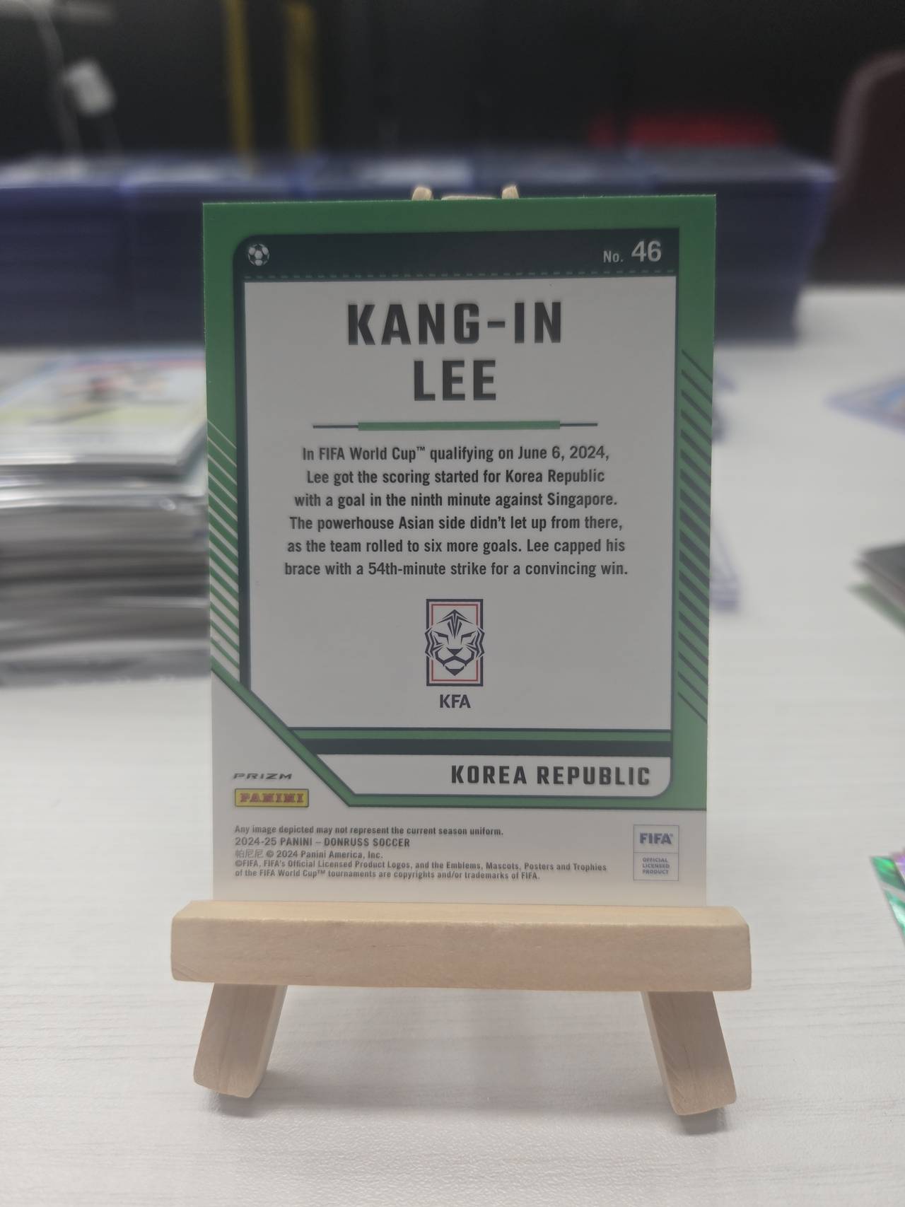 2022-23 Panini Donruss Optic FIFA Kang-in Lee Silver Prizm Holo #148