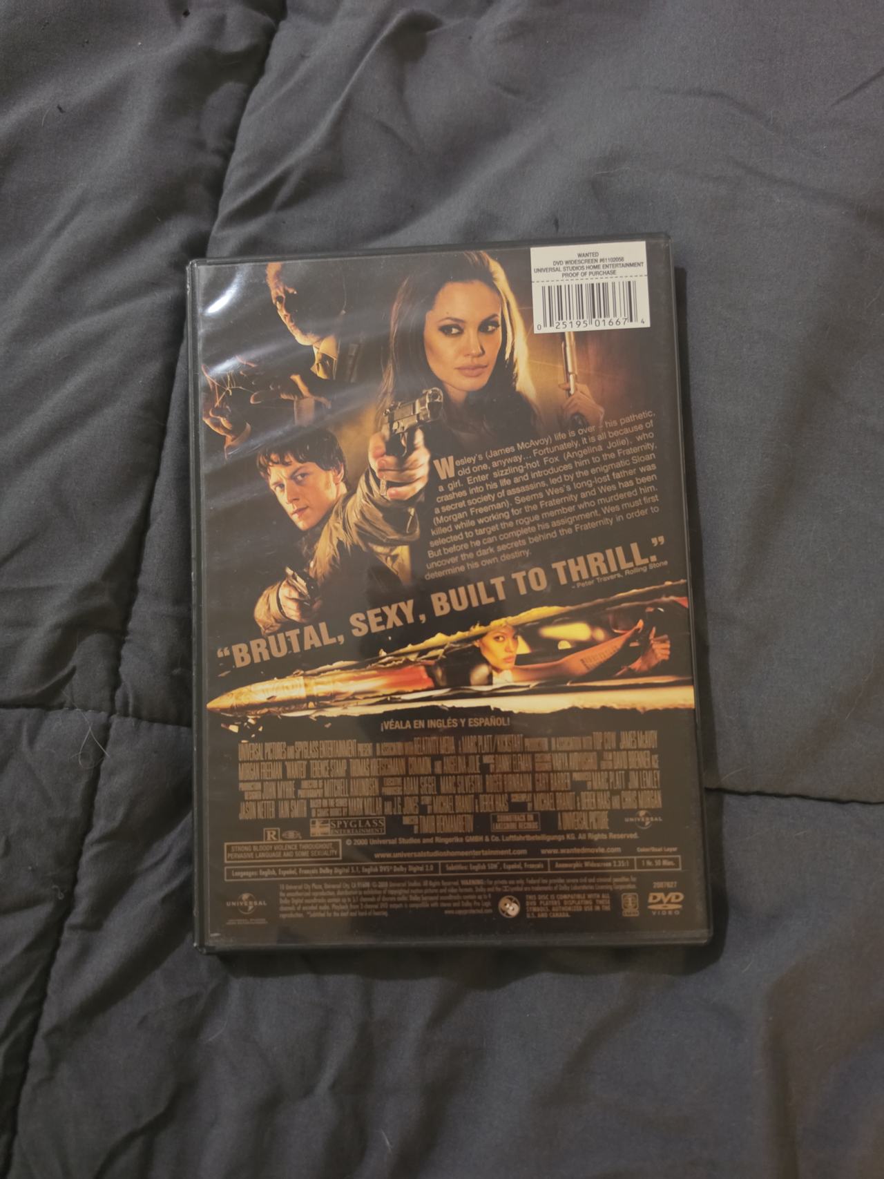 Wanted (DVD, 2008, Widescreen)