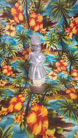 Vintage Russian Man Ceramic Decanter - Image 8