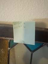 Antique Stained Glass Window Panel - Image 2