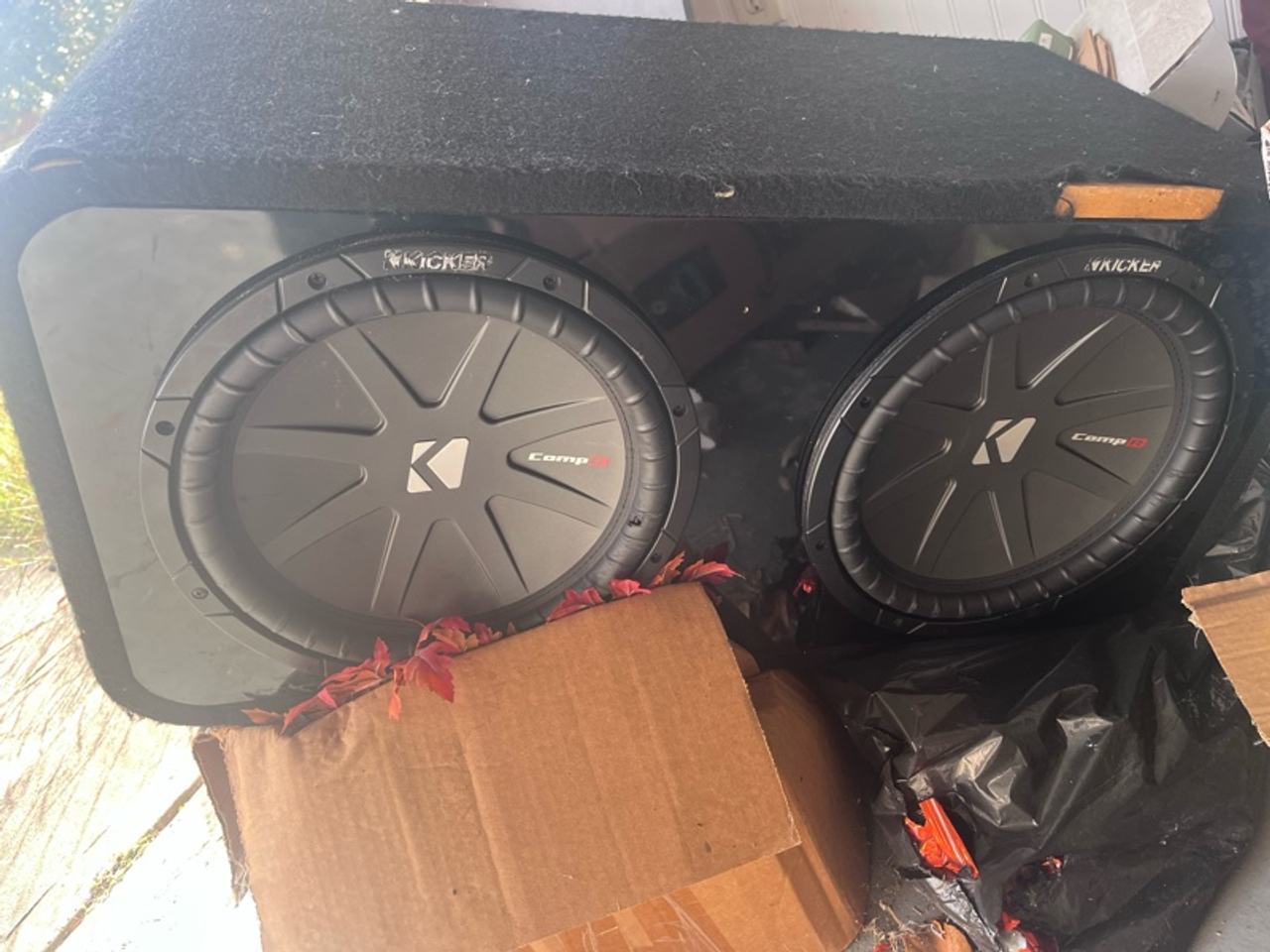 Kicker CompR104 10-inch Car Subwoofer