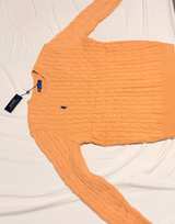 Ralph Lauren Cable Knit Sweater Beige - Image 3