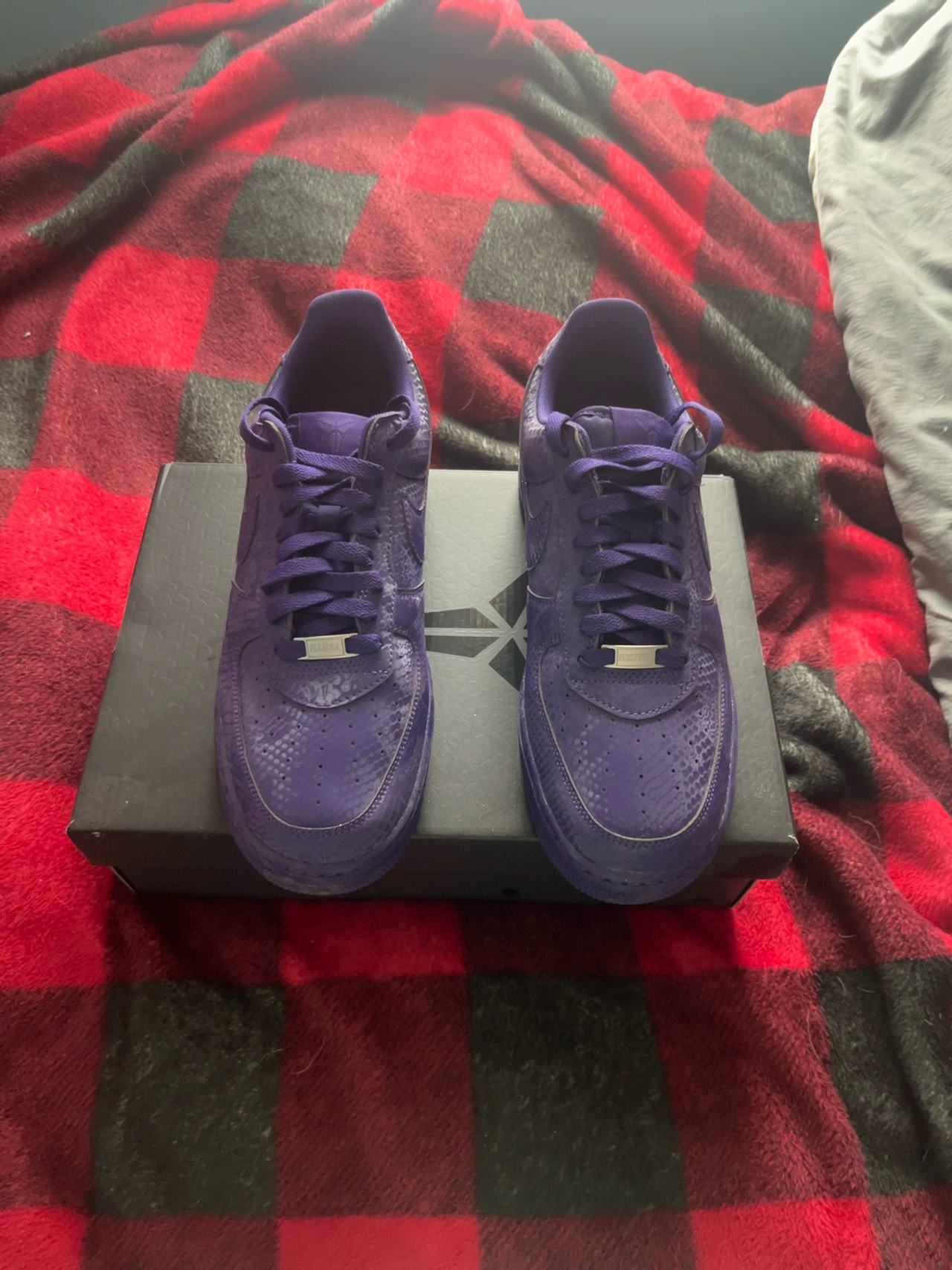 Nike Kobe Air Force 1 Low Court Purple.  (9 in men’s)